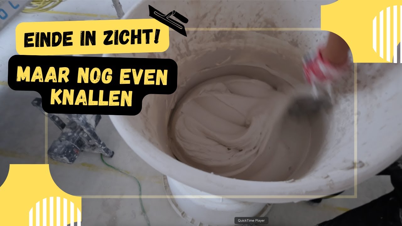 Einde in Zicht! We Ronden de Klus Bijna Af  |  stucvlog #90