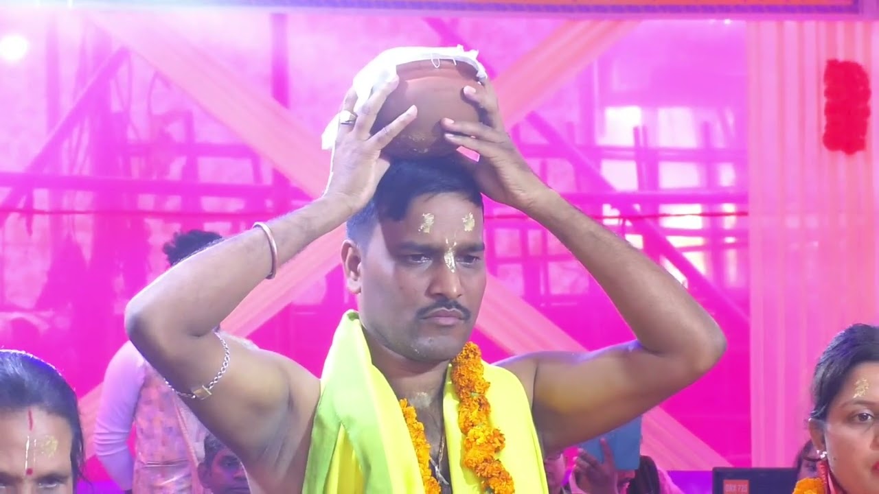 গোপাল বাবাজী পরিচালনায় দধির ভাণ্ড ভঞ্জন, মহন্ত বিদায়