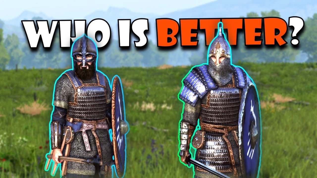 Sturgian Heavy Axeman VS Heavy Spearman - Bannerlord