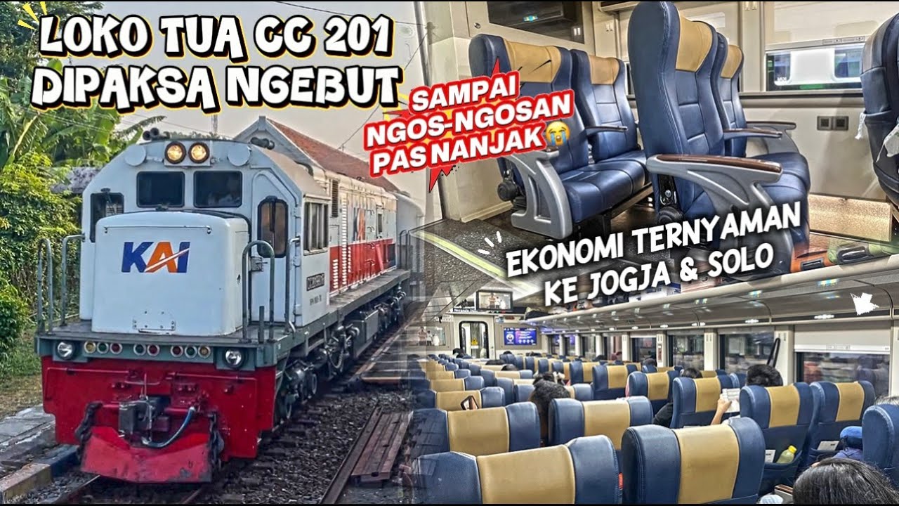 NAIK KA PALING PAGI DARI JAKARTA KE JOGJA CUMA 200 RIBU’AN DAPAT FASILITAS TOP‼️ FAJAR UTAMA SOLO