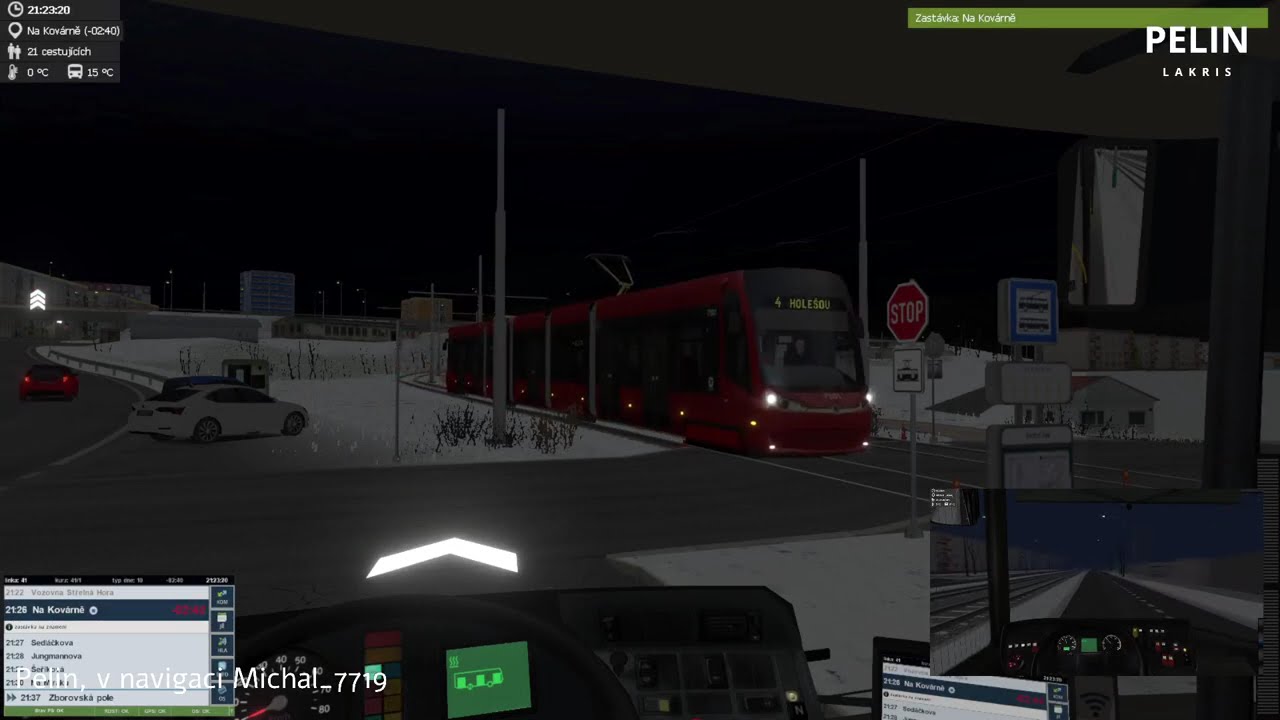 Gameplay 554 | SIMT 31.12.2025 | Dvěma autobusy proti sobě na lince 41