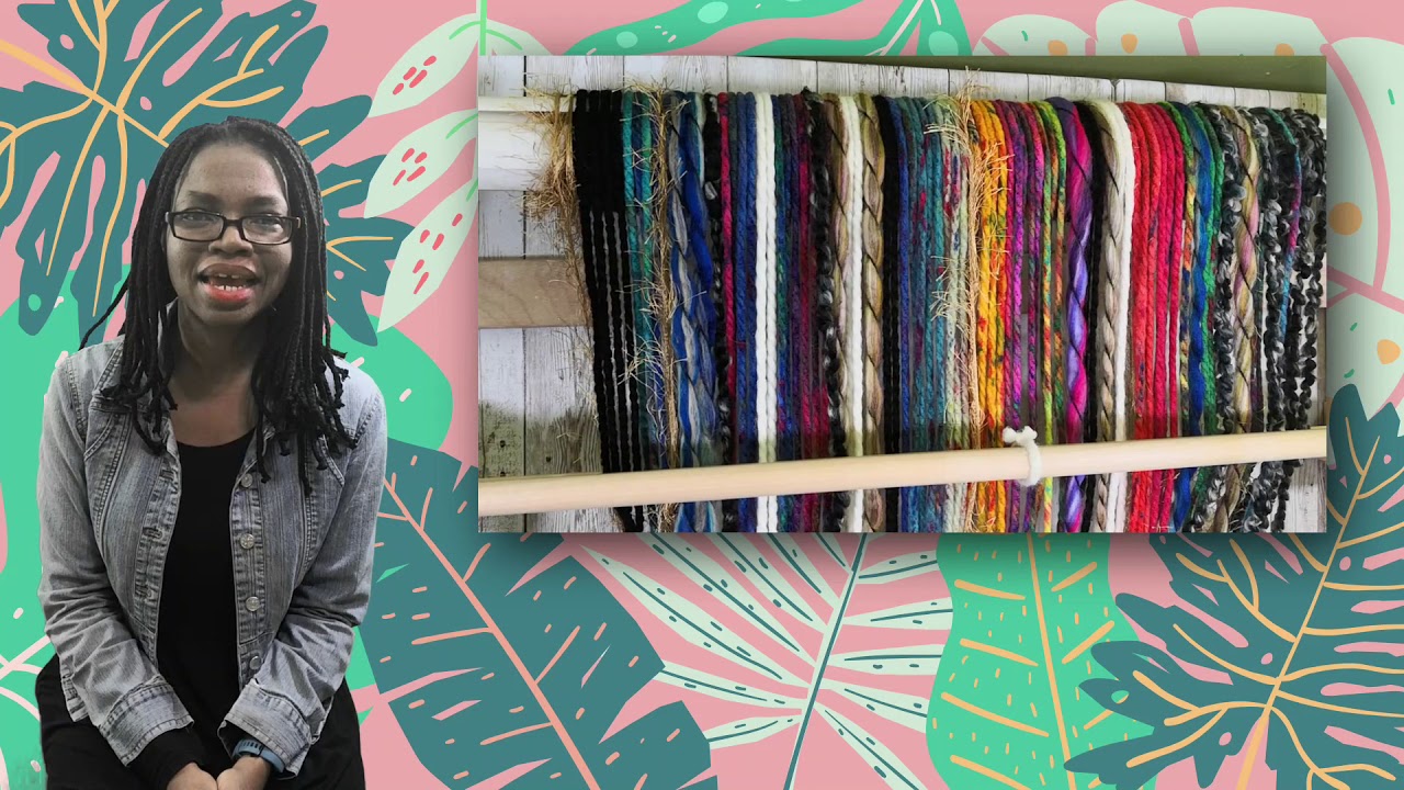 Trying Mini Blinds as a Weaving Warp Separator!