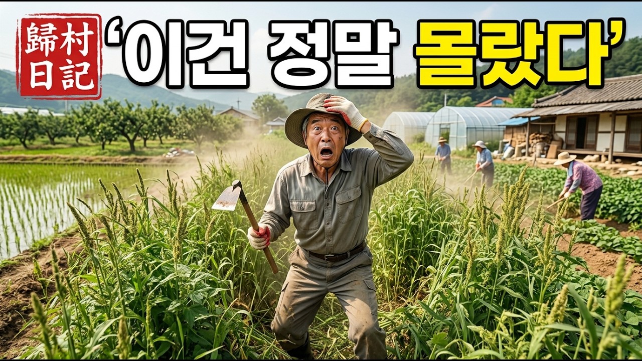 귀촌 후 점점 중요해지는 사소한 기준ㅣ귀촌 마주하기