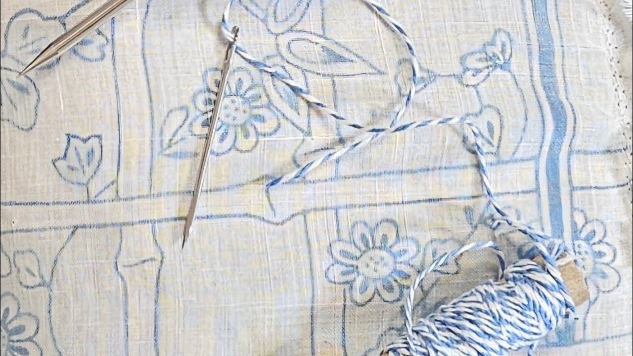 Part 3 How To Make A Journal  Sewing in our signatures #makingajunkjournal 