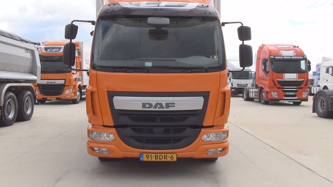DAF LF 220 Sleeper Cab Lorry Truck Exterior and Interior