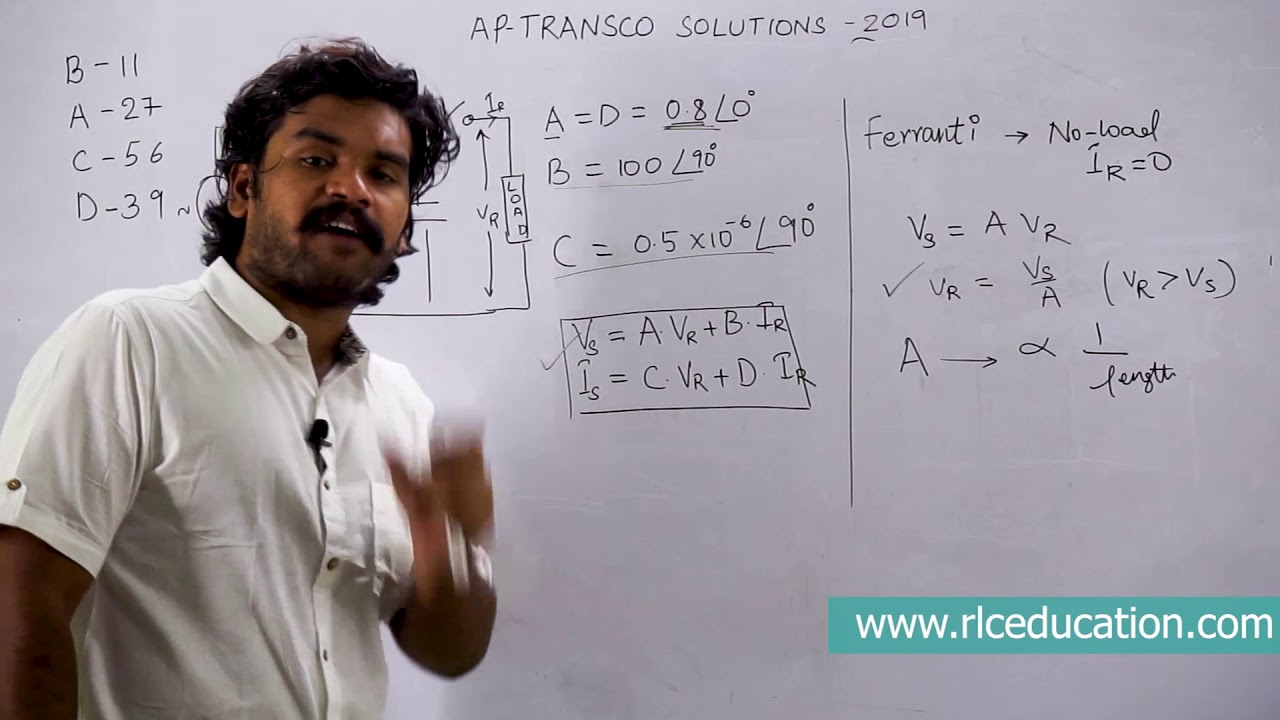 APTRANSCO AEE 2019 Detailed Solutions (Q.11-20) | RLC Education India | Nikhil Nakka