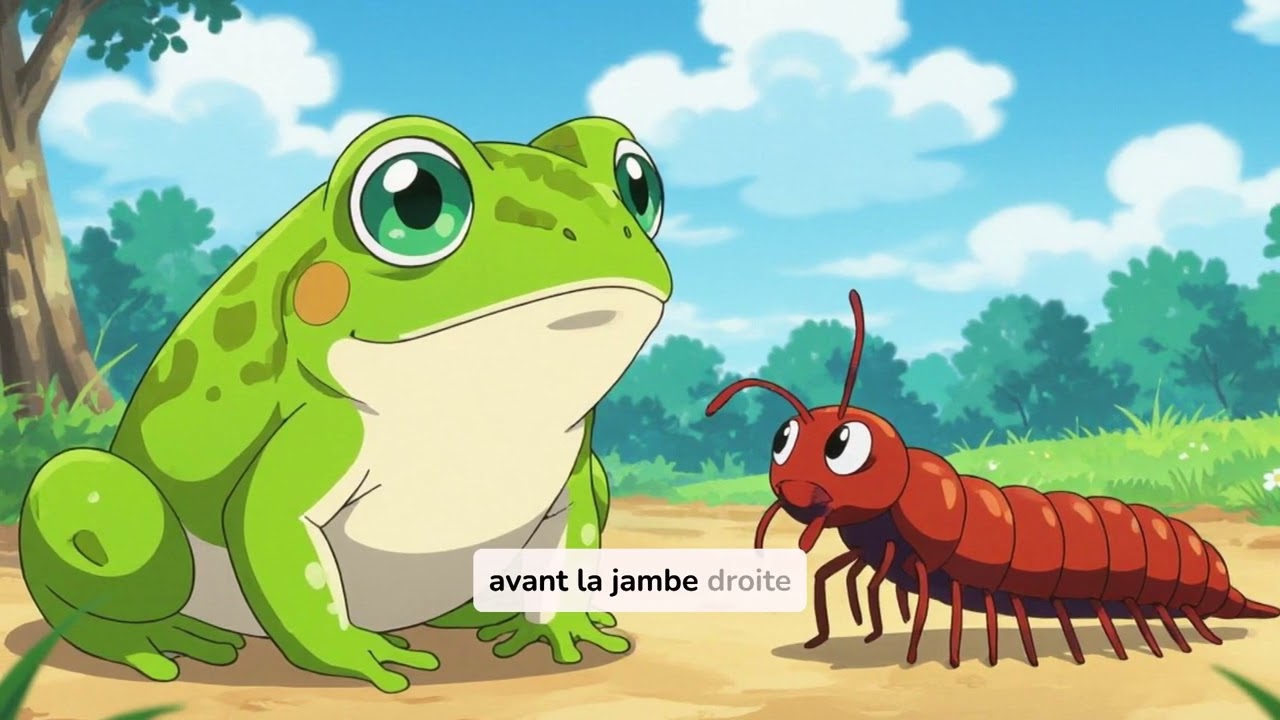 🐸 La Grenouille et le Mille-Pattes – Conte Africain avec une Leçon de Vie
