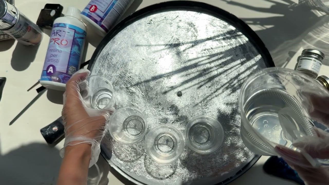 Часы срез камня эпоксидная смола