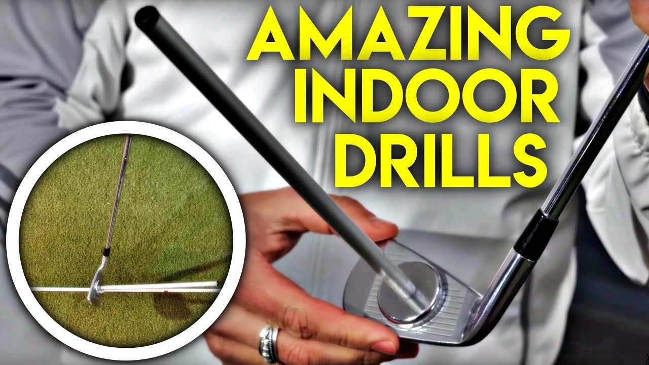 Amazing Indoor Golf Drills!
