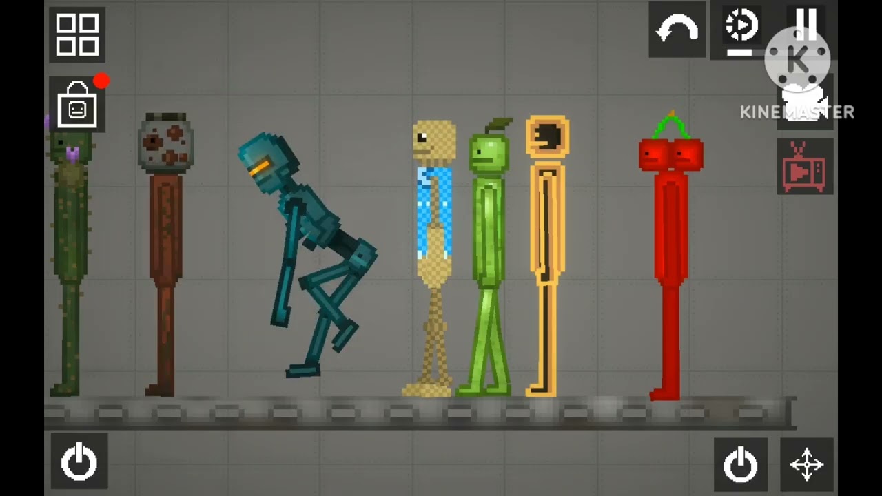 BFDIE 2 season 2 skeleton and creeper
