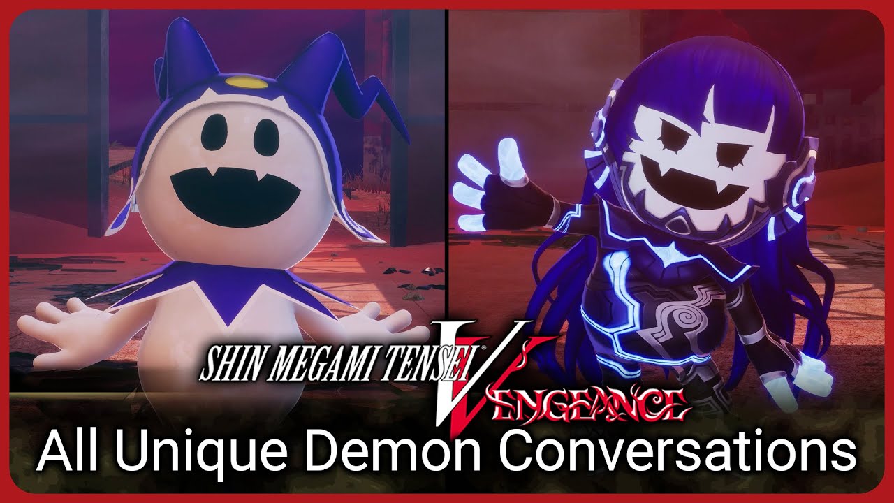 All Unique Demon Conversations - Shin Megami Tensei V: Vengeance