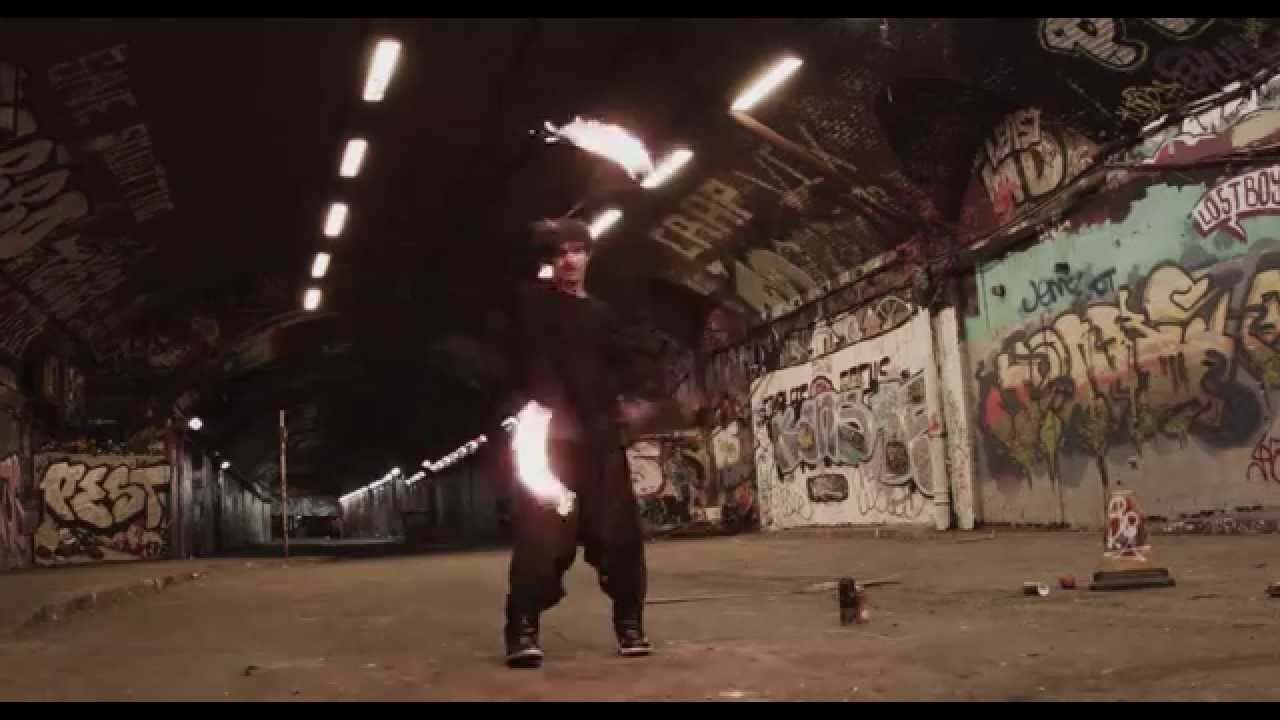 Fire Poi Freestyle - ZFA