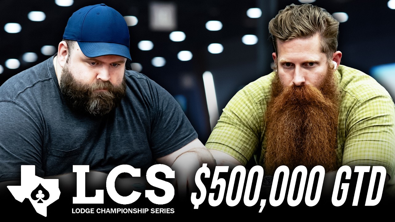 $500,000 GTD LCS Half Milly Day 2  | Lodge Live Stream