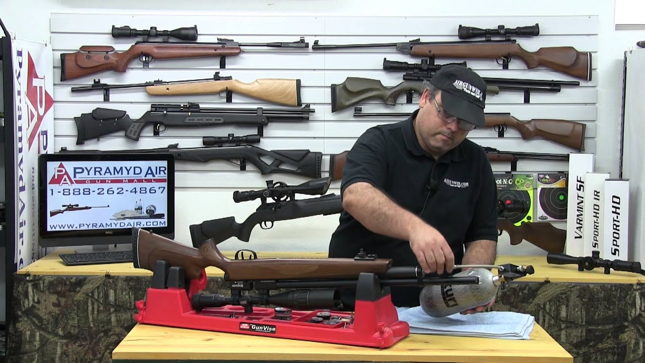 Air Venturi 90 Cu In Carbon Fiber PCP Fill system - Review by AirgunWeb
