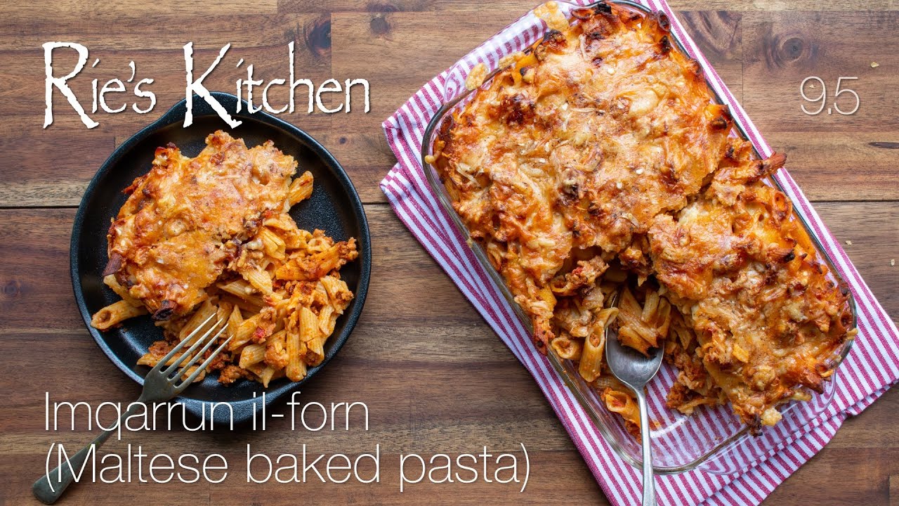 Imqarrun il-forn (Maltese baked pasta)