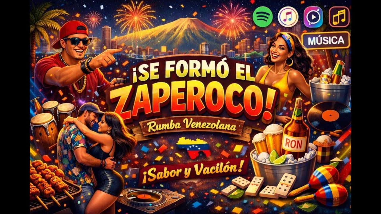 ¡SE FORMÓ EL ZAPEROCO! 🇻🇪🔥 El Nuevo Himno de la Rumba Venezolana Musica venezuela