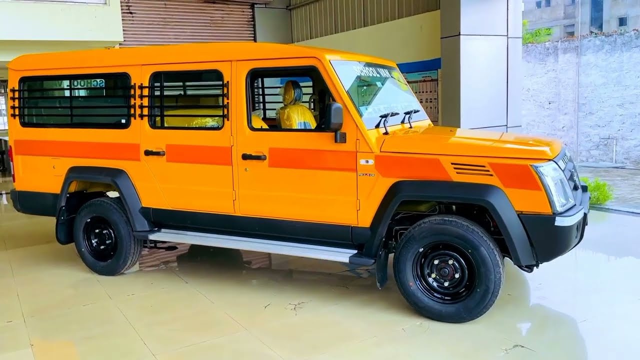 💥 अब स्कूल में भी मिलेगी क्रूजर स्कूल वैन Force Trax Cruiser BS6 Phase.2 School Van || 13 Seater ||