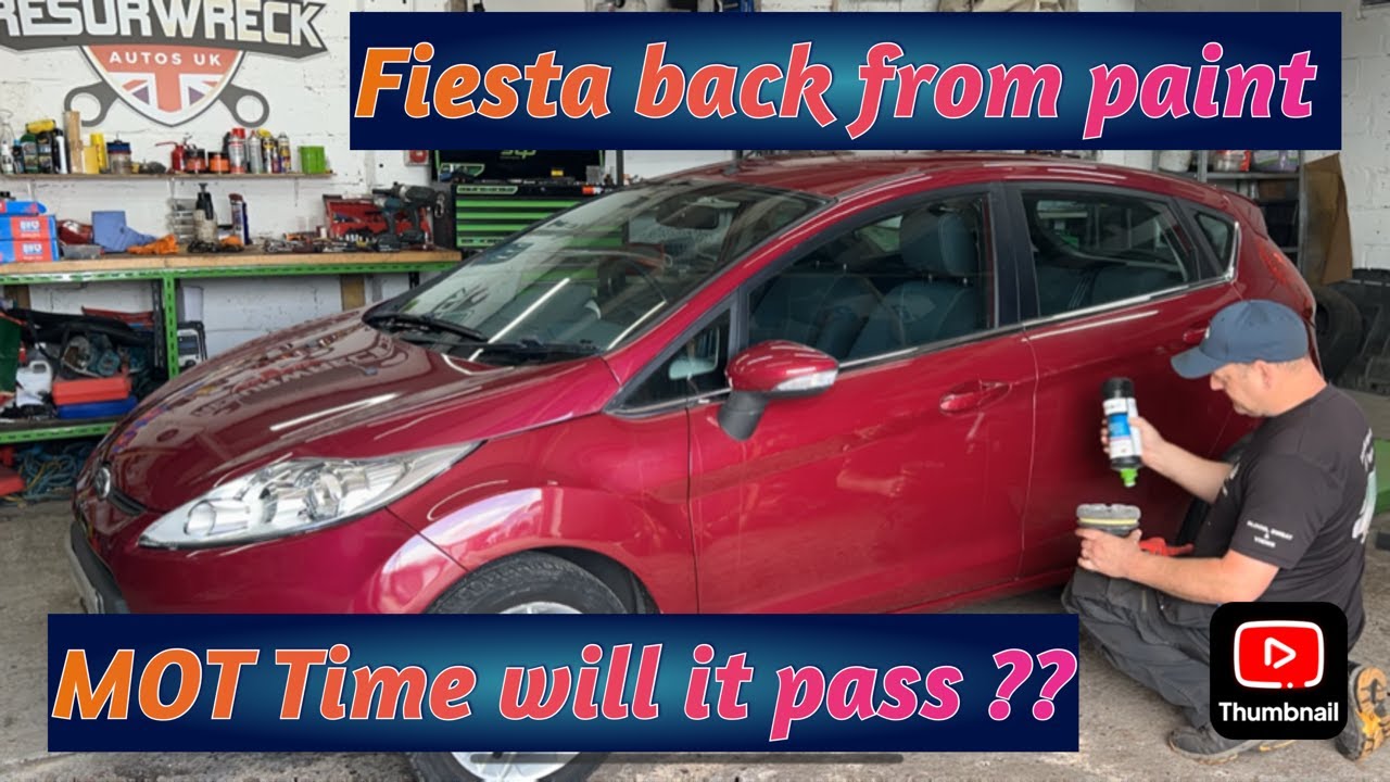 Ford Fiesta Cat S часть 8 вернулся из покрасочного цеха и пришло время техосмотра ???