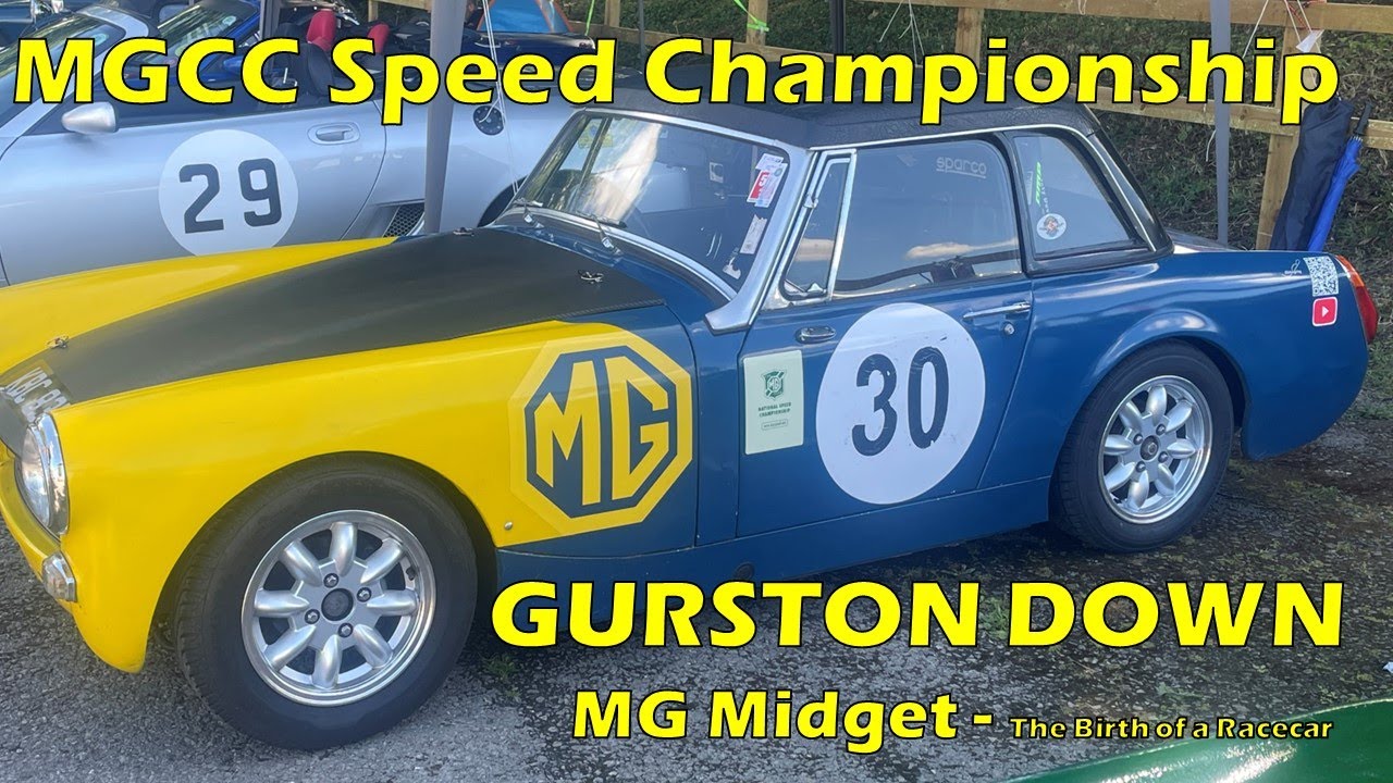 Fast road MG Midget - Gurston Down - MGCC Speed Championship - Birth of a Racecar