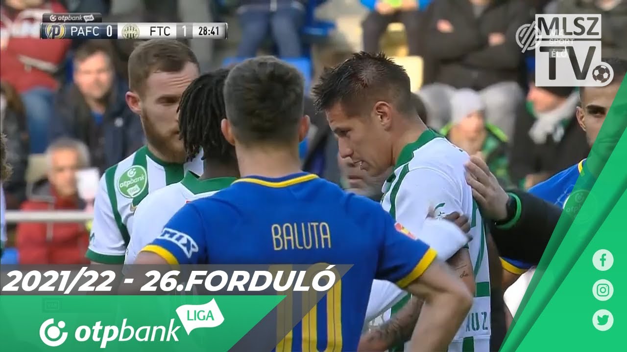 Puskás Akadémia FC – Ferencvárosi TC | 2-2 | (0-1) | OTP Bank Liga | 26. forduló | MLSZTV