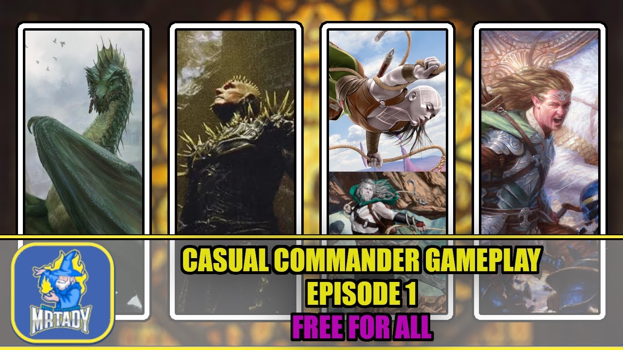 Gnawbone vs K'rrik vs Akiri/Ardenn vs Tolsimir | Casual Commander Gameplay | MrTady