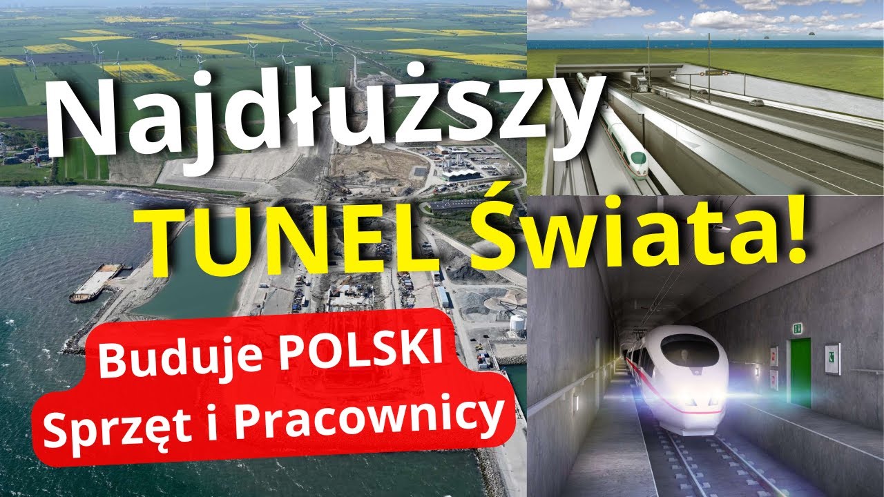 Powstaje Najdłuższy Podwodny Tunel ŚWIATA! Polacy Mają Ważny Wkład w Realizację Inwestycji!