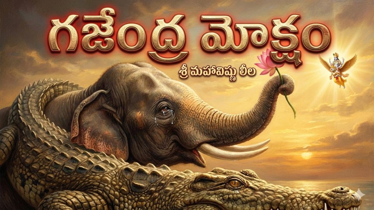 గజేంద్ర మోక్షం: మృత్యువు ముంగిట భగవంతుడు ఇచ్చిన అభయం!