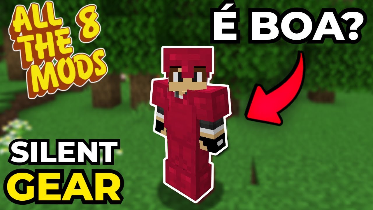 ARMADURA DO SILENT GEAR REALMENTE É BOA?? ATM8 #05