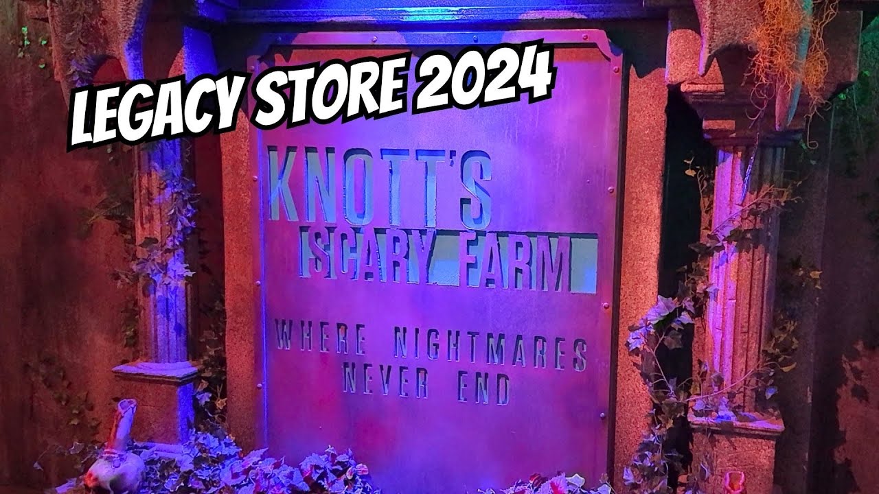 Knott's Scary Farm 2024 Legacy Store Walkthrough