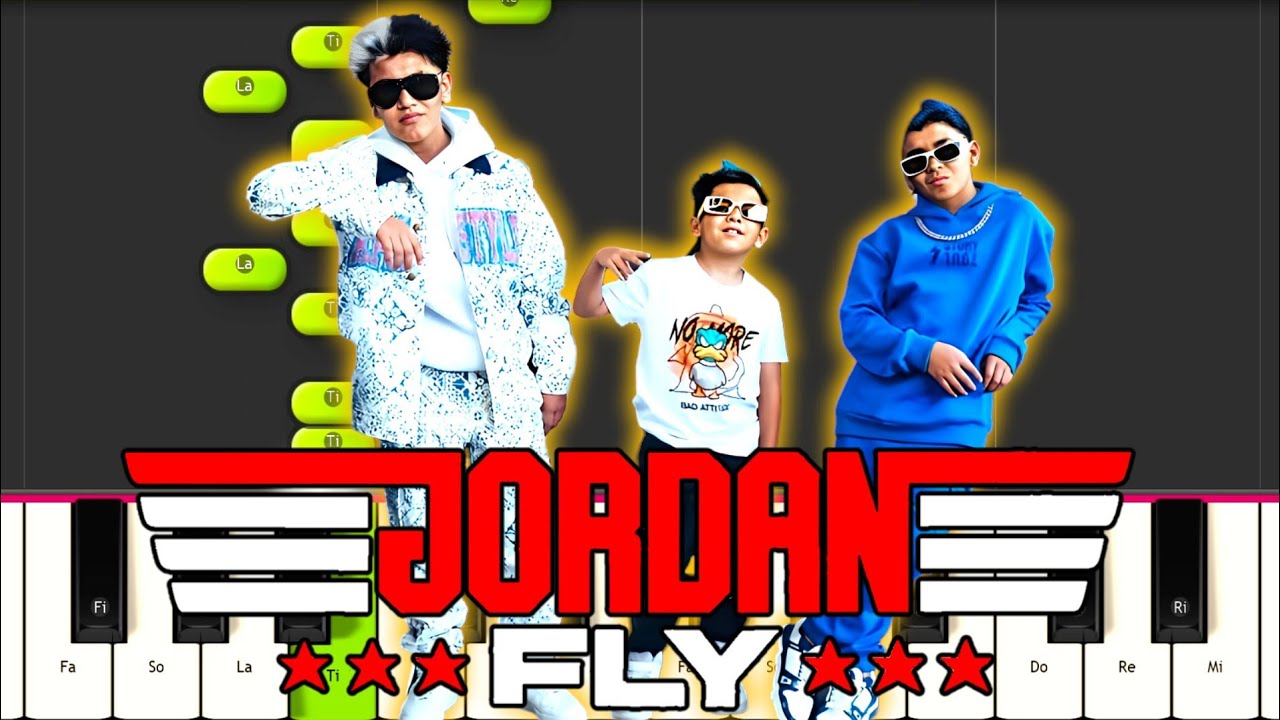 PICUS   Jordan Fly  PIANO FÁCIL CON NOTAS - PIANO TUTORIAL | EASY