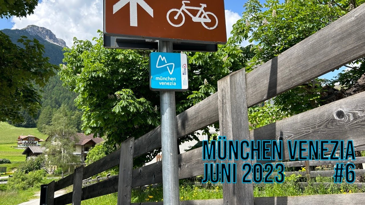 München Venedig Radweg Juni 2023 - Tag 6 von Toblach nach Pieve di Cadore