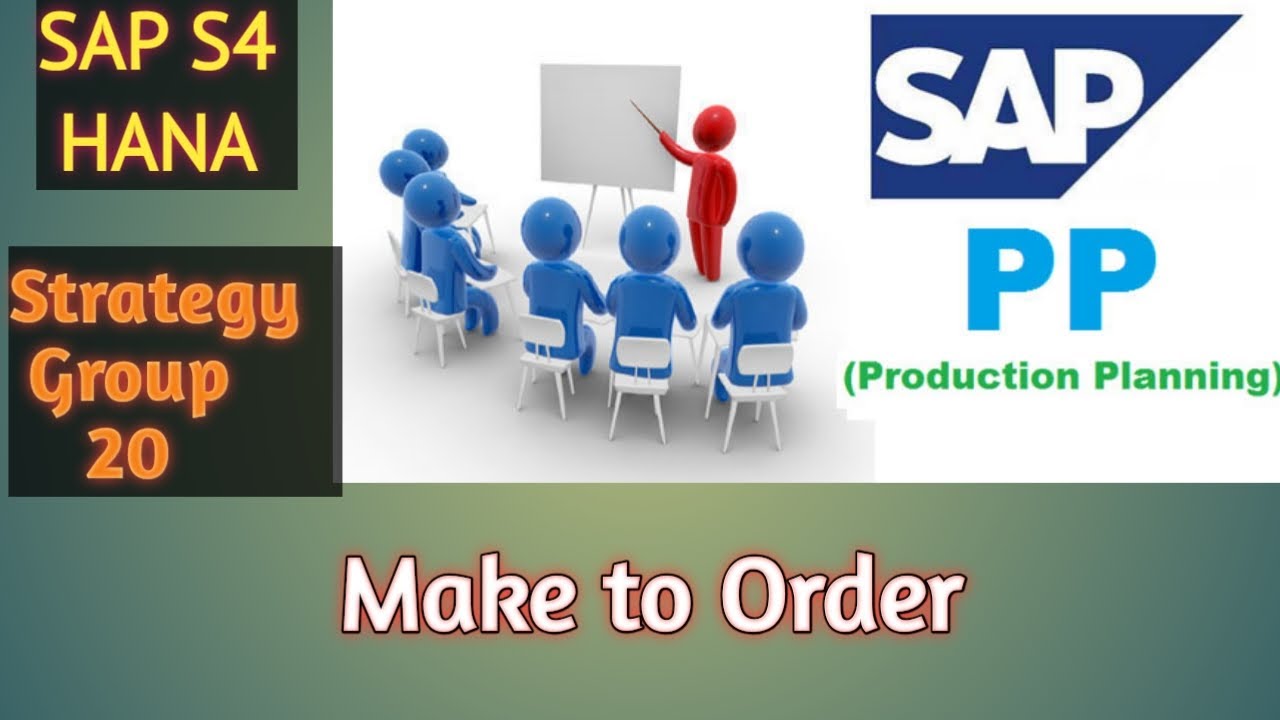 SAP PP Strategy Group 20  Make to Order