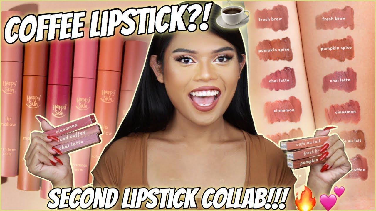 HAPPY SKIN LIP MALLOW COFFEE EDITION!!! MY SECOND LIPSTICK COLLAB! ANG LAKAS MAKA KYLIE JENNER!!!