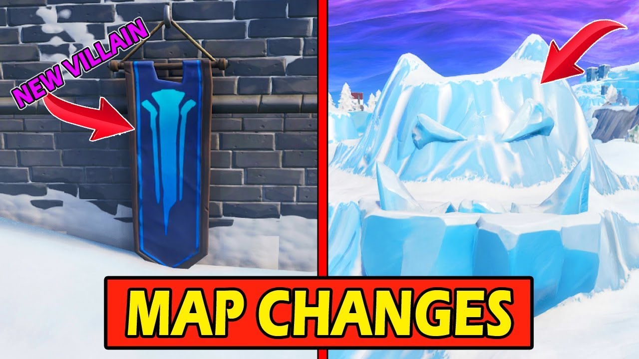 *NEW* CHRISTMAS MAP CHANGES! *DECORATIONS* FORTNITE SEASON 7 STORYLINE