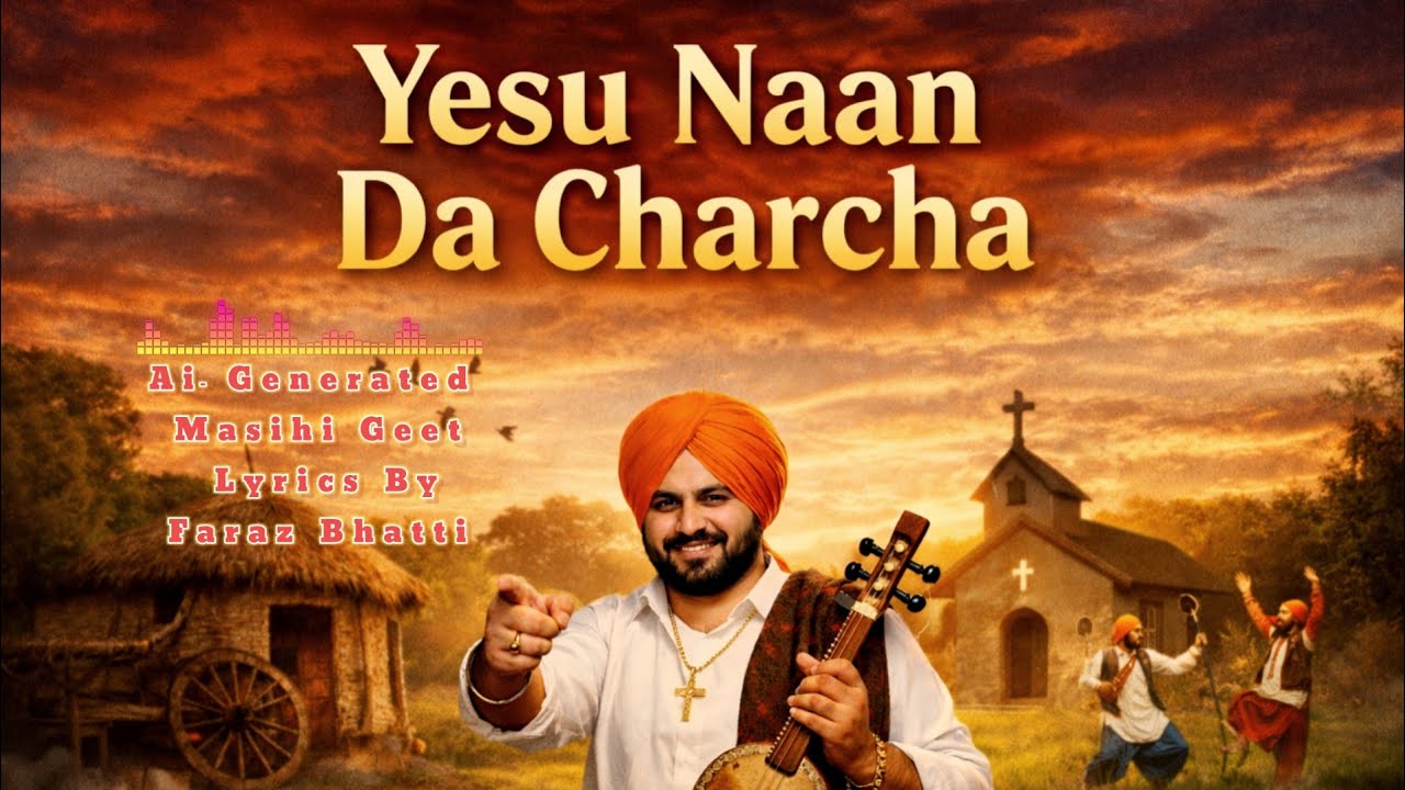Yesu Naan Da Charcha | Masihi Geet 2026 | Lyrics BY Faraz Bhatti | Punjabi folk |