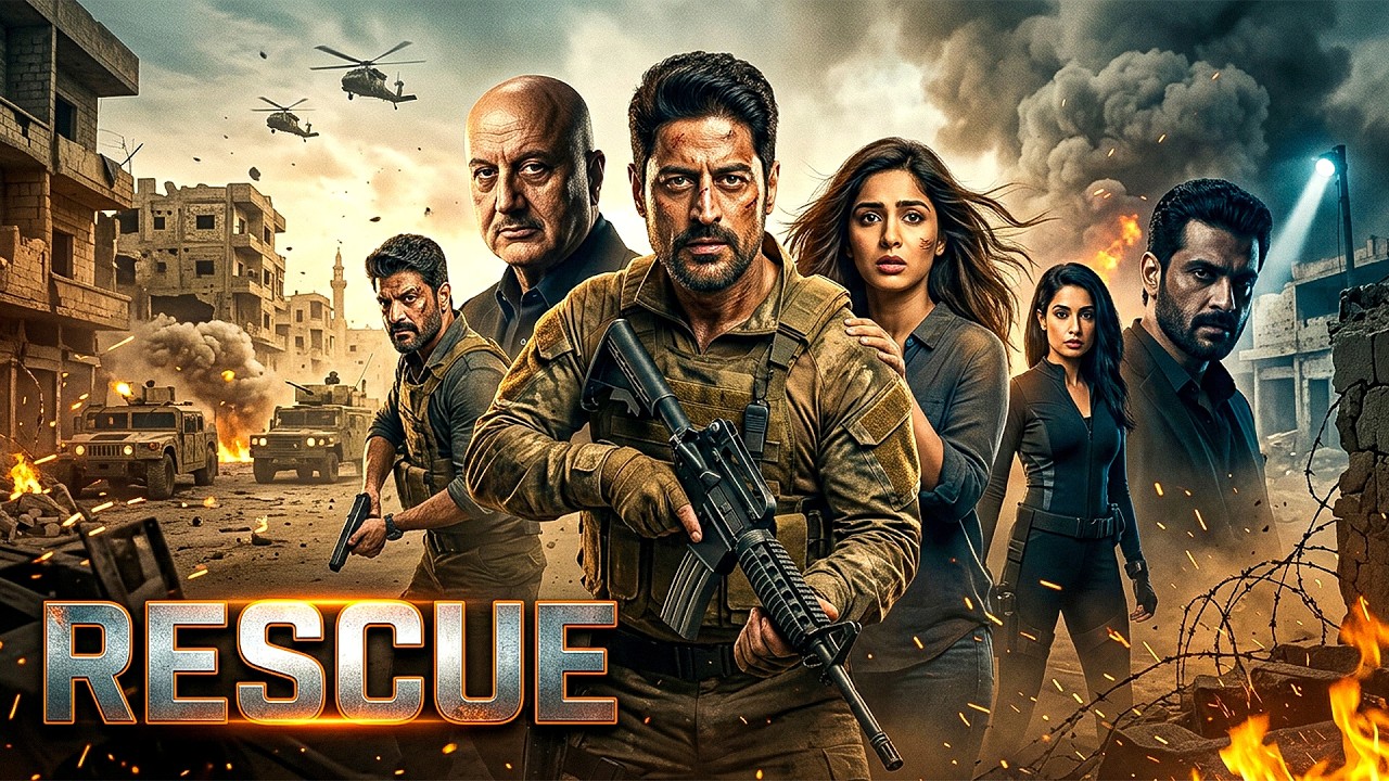 Rescue  | Mohit Raina, Anupam Kher, Kashmira Pardesh | Action Thriller Web Series in Hindi