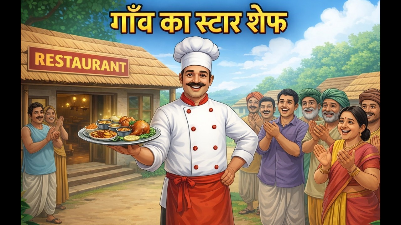 गाँव का स्टार शेफ | Moral Stories | Hindi Stories