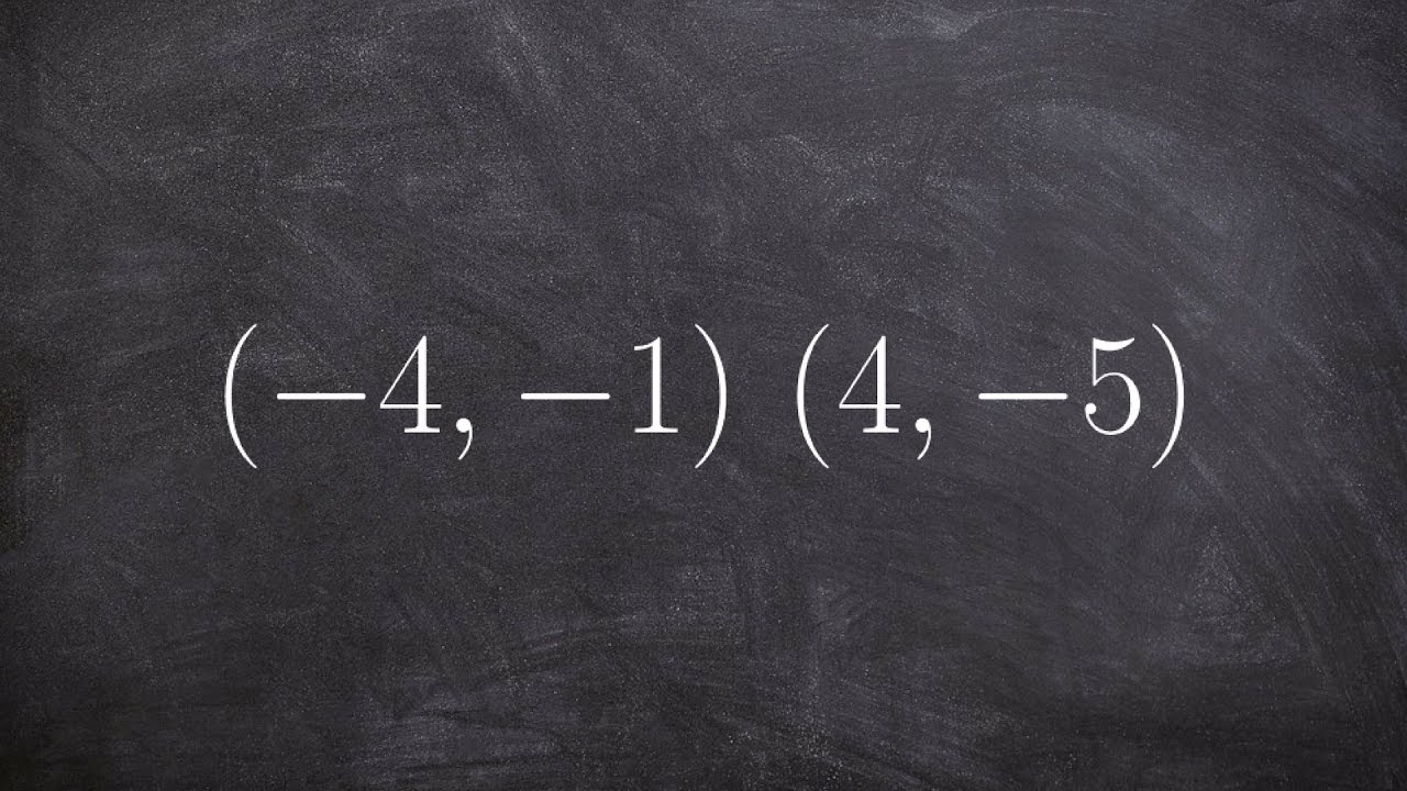 Finding the slope between two points why does the slope formula work