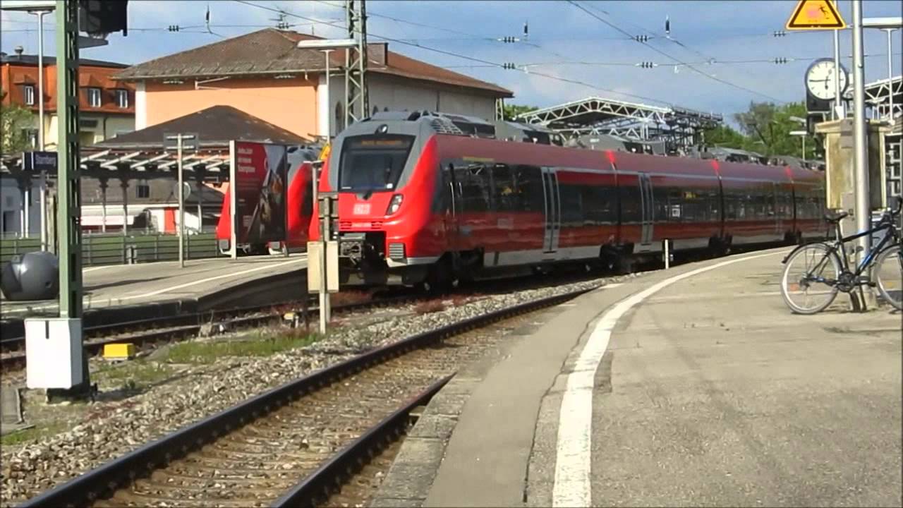 Bahnhof STARNBERG - ICE ; BR 423 , BR 442 [ 24.05.2014 ]