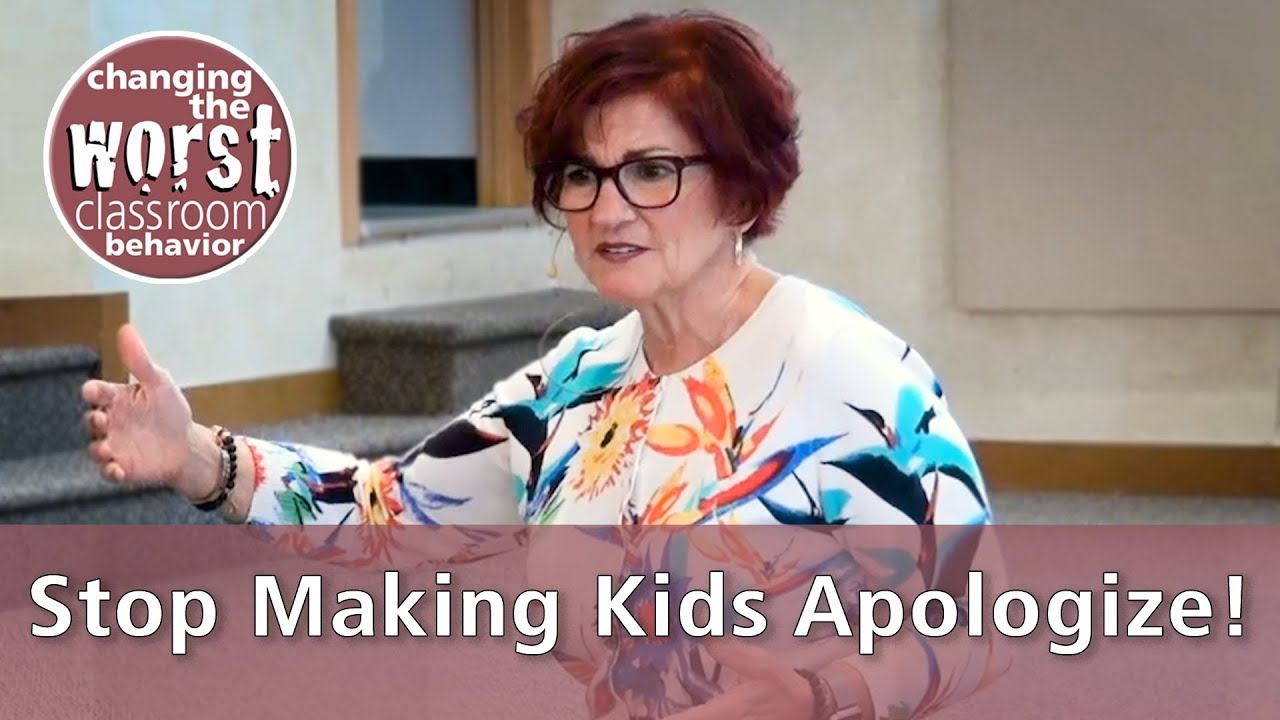 Прекратите заставлять детей извиняться!