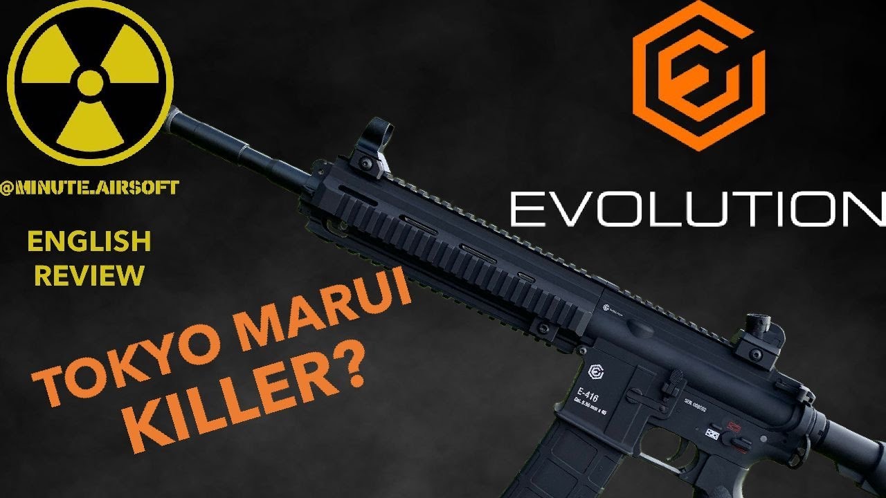 Tokyo Marui Killer? Evolution E-416 Unboxing and first impression review [ENGLISH]
