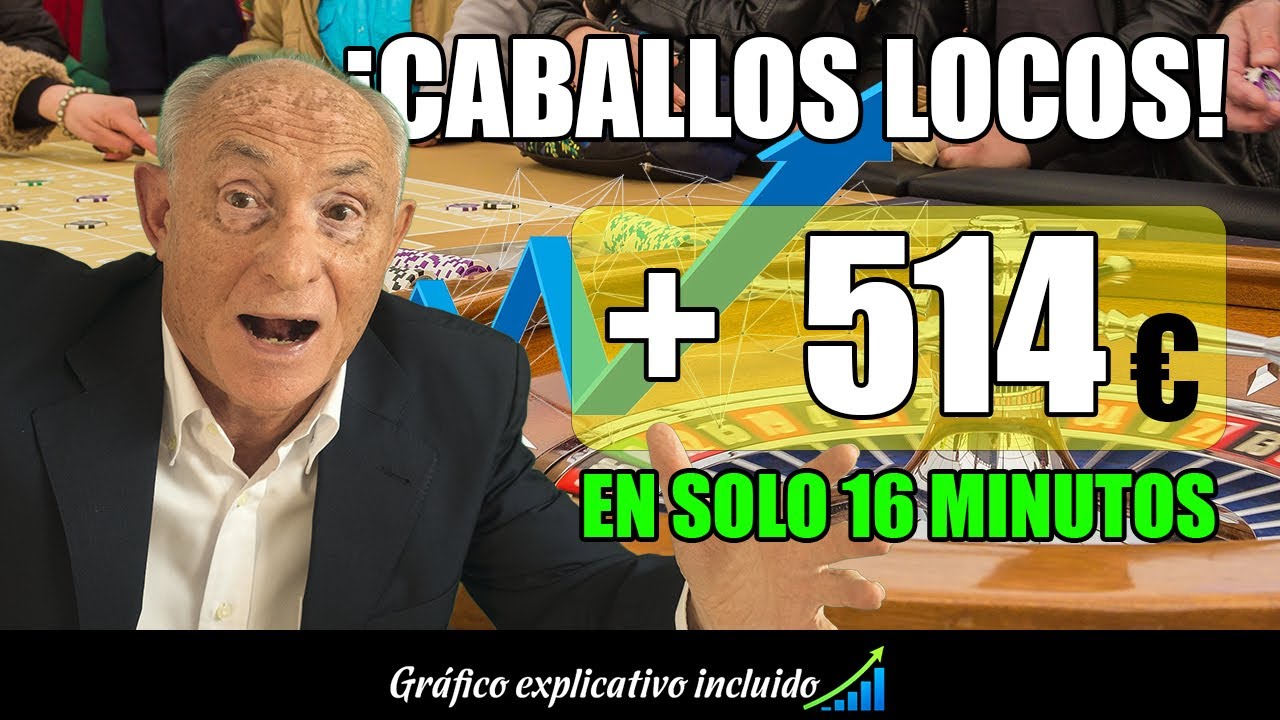 🎯Estrategia de Ruleta: CABALLOS LOCOS | en el test gan&eacute; 514 &euro; y SIN RIESGOS