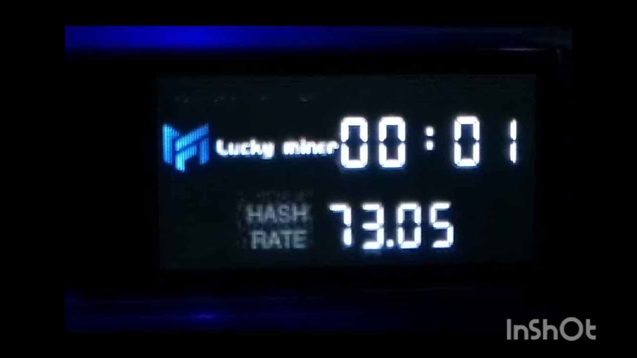 Обзор майнинга биткоина с помощью Lucky Miner LV03