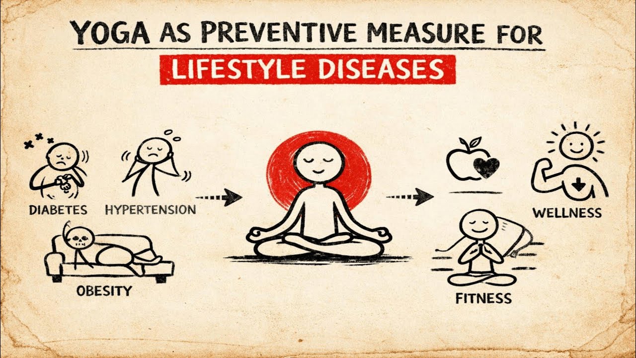 Class 12 Physical Education Chapter 3 Yoga as Preventive Measure for Lifestyle Diseases One Shot | 