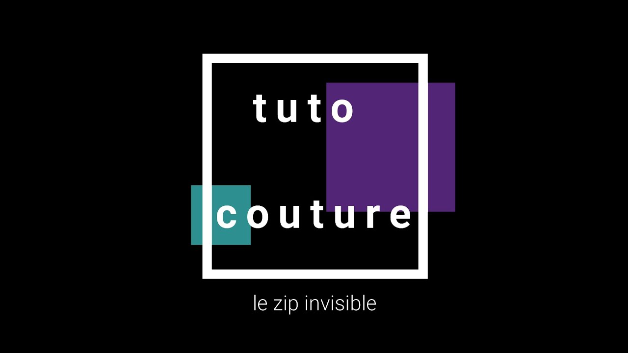 tuto couture: le zip invisible