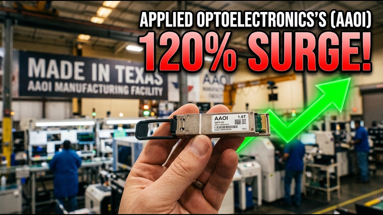 Почему NVIDIA спровоцировала мощный рост акций Applied Optoelectronics (AAOI)