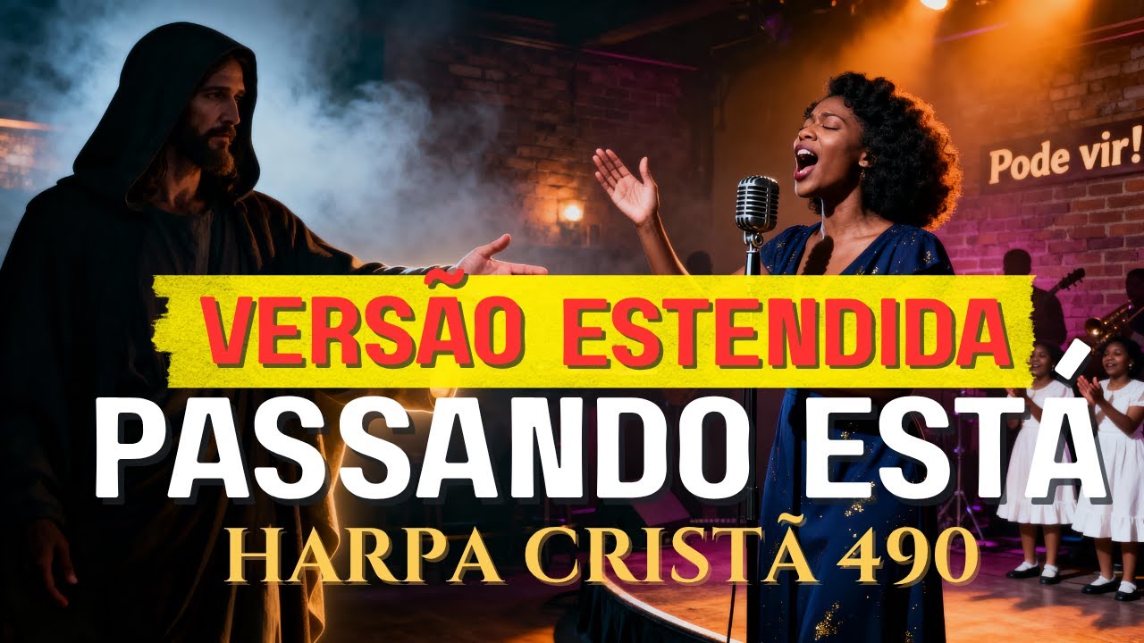PASSANDO ESTÁ [VERSÃO ESTENDIDA]  - Harpa Cristã 490 em Blues