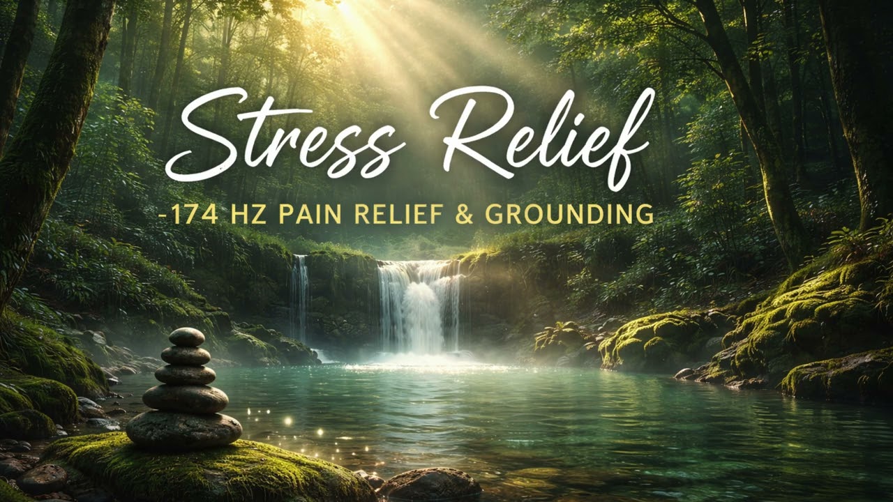 174 Hz Pain Relief & Grounding — Calm Your Mind Instantly | #CalmingSounds #stressrelief