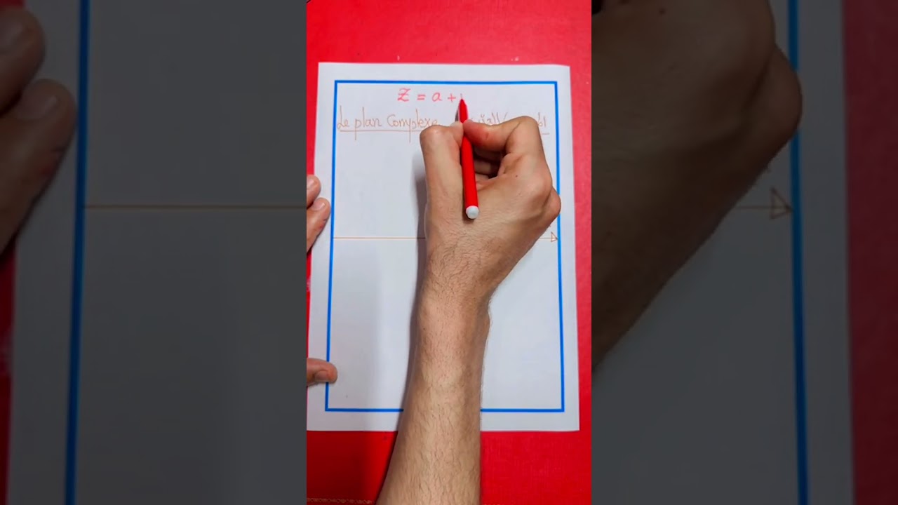 شرح مبسط درس الأعداد العقدية les nombres complexes