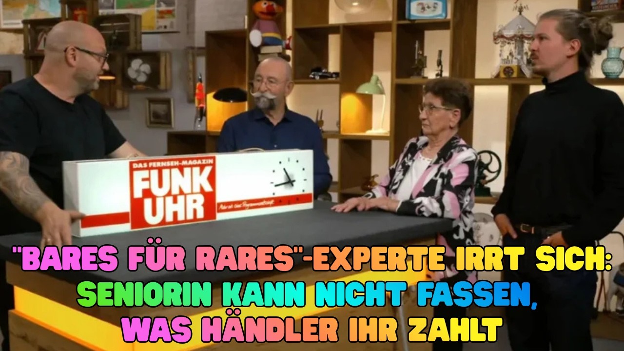 Bares für Rares Experte irrt sich Seniorin kann nicht fassen, was Händler ihr zahlt